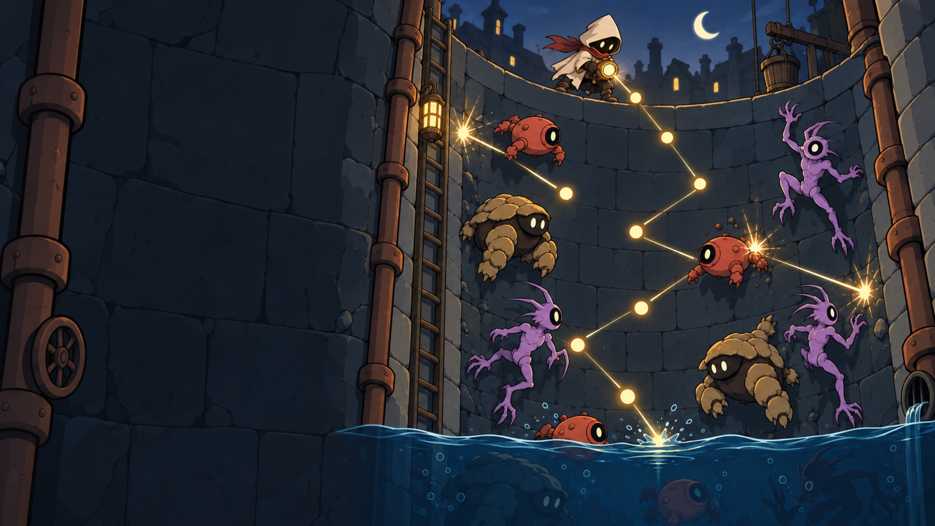 AAA Sewer King promotional illustration